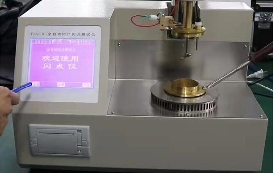 Máy kiểm tra điểm chớp cháy 220V với độ chính xác cao và màn hình 260